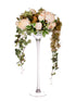 Artificial 80cm Blush Pink Rose and Peony Arrangement